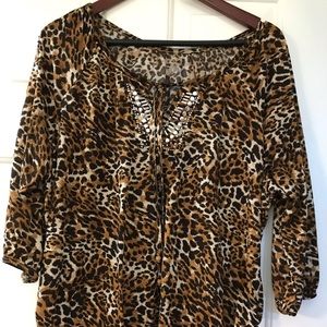 Bobbie Brooks Tops - Bobbiebrooks Cheetah print 3X blouse very soft.🌹 Bobbie Brooks Tops - Bobbiebrooks Cheetah print 3X blouse very soft.🌹